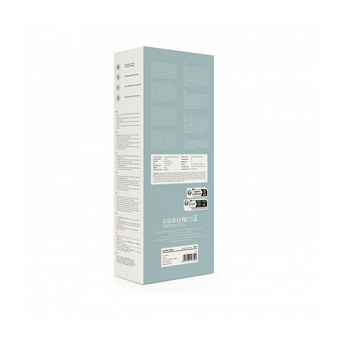 Dual Stimulation Vibe Svakom Turquoise