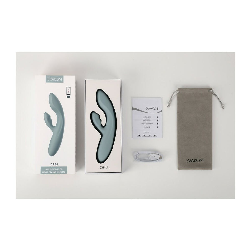 Dual Stimulation Vibe Svakom Turquoise