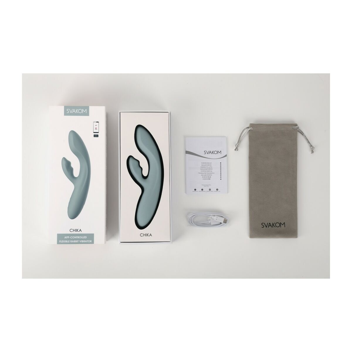 Dual Stimulation Vibe Svakom Turquoise