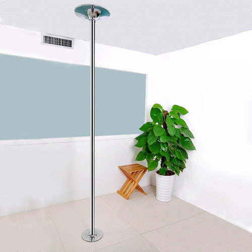 Adjustable height dance pole