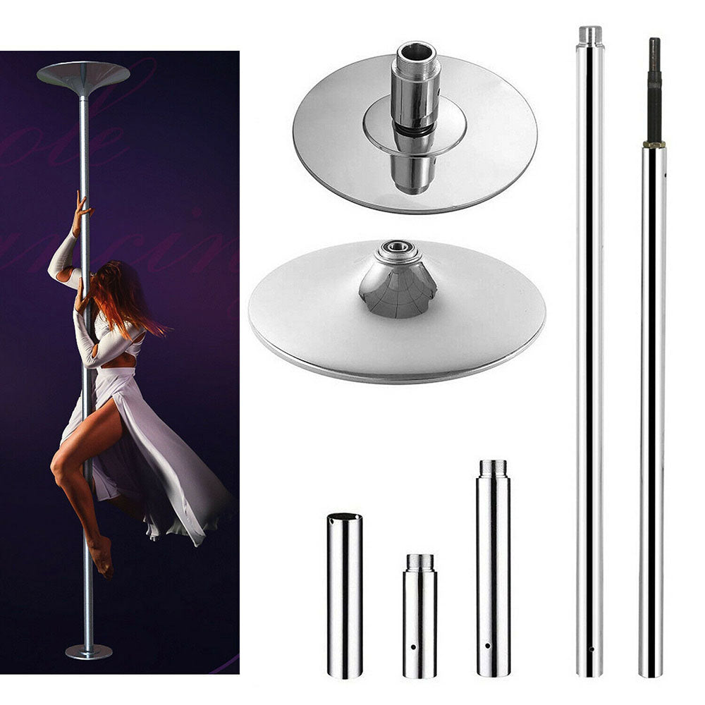 Adjustable height dance pole
